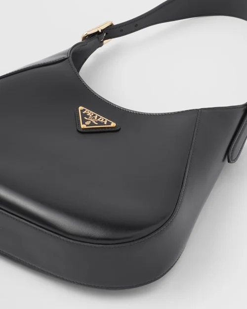 PP Leather shoulder bag ?C Black - Image 2