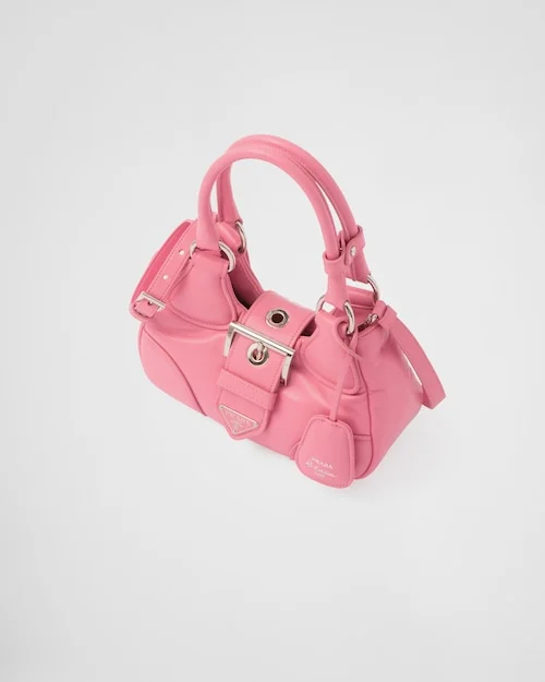 PP Moon padded nappa-leather bag ?C Geranium Pink - Image 3