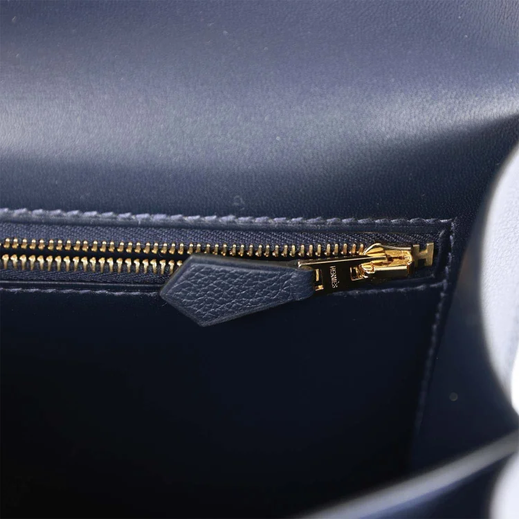 H Constance 24 Bleu Nuit Evercolor Gold Hardware - Image 7