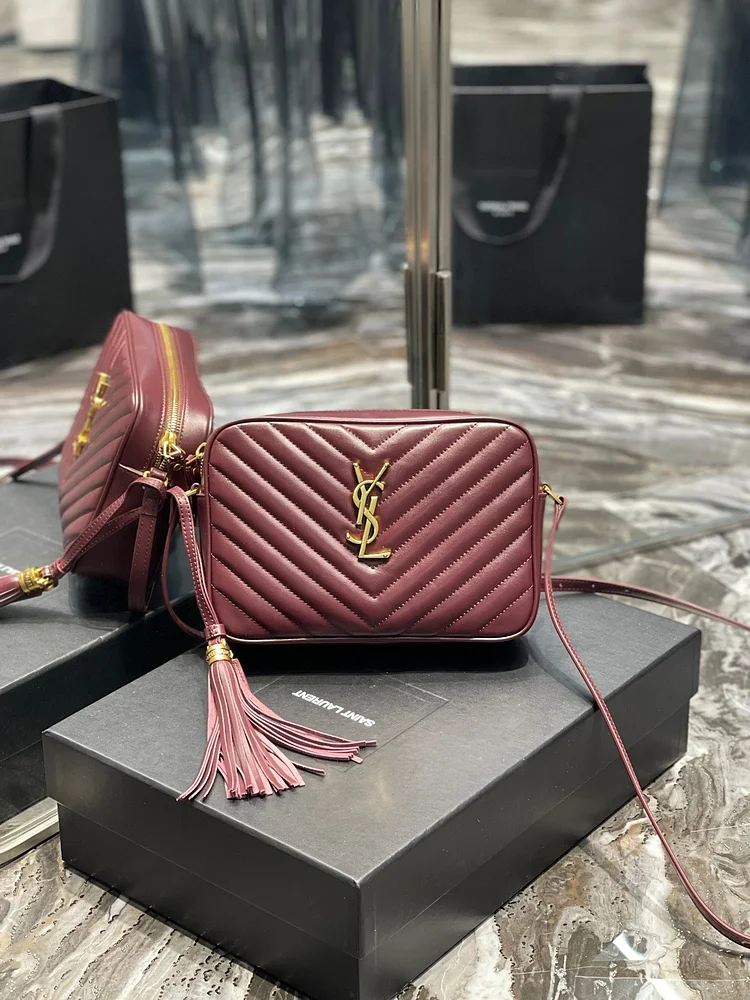 Y Lou Camera Bag In Quilted Leather - Image 23