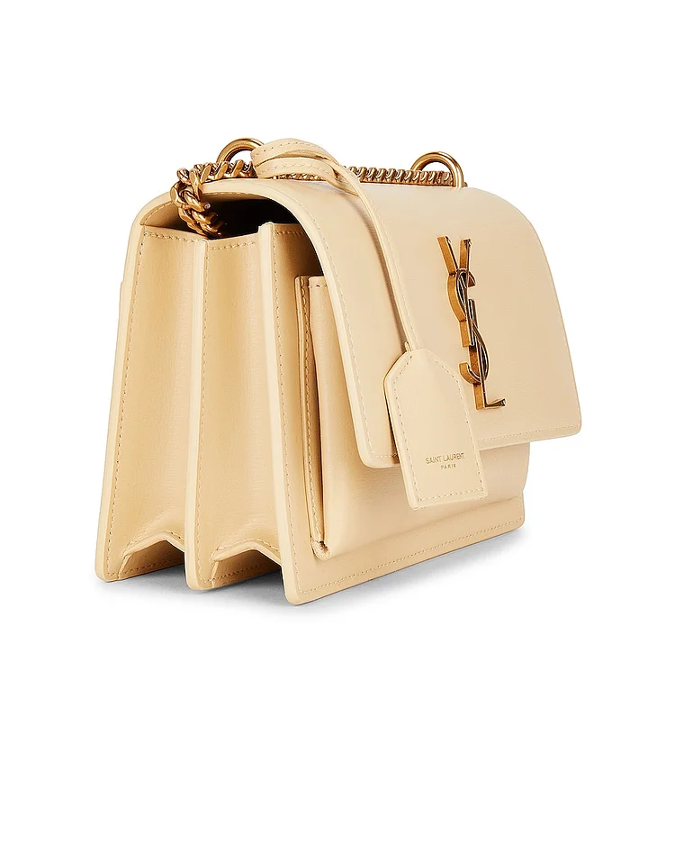 Y Sunset Small Chain Bag in Smooth Leather - Image 3