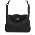 H Lindy 26 Black Clemence Palladium Hardware
