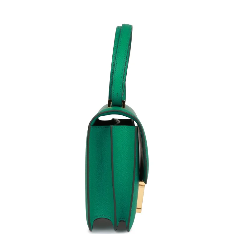 H Constance 18 Vert Jade Epsom Gold Hardware - Image 2