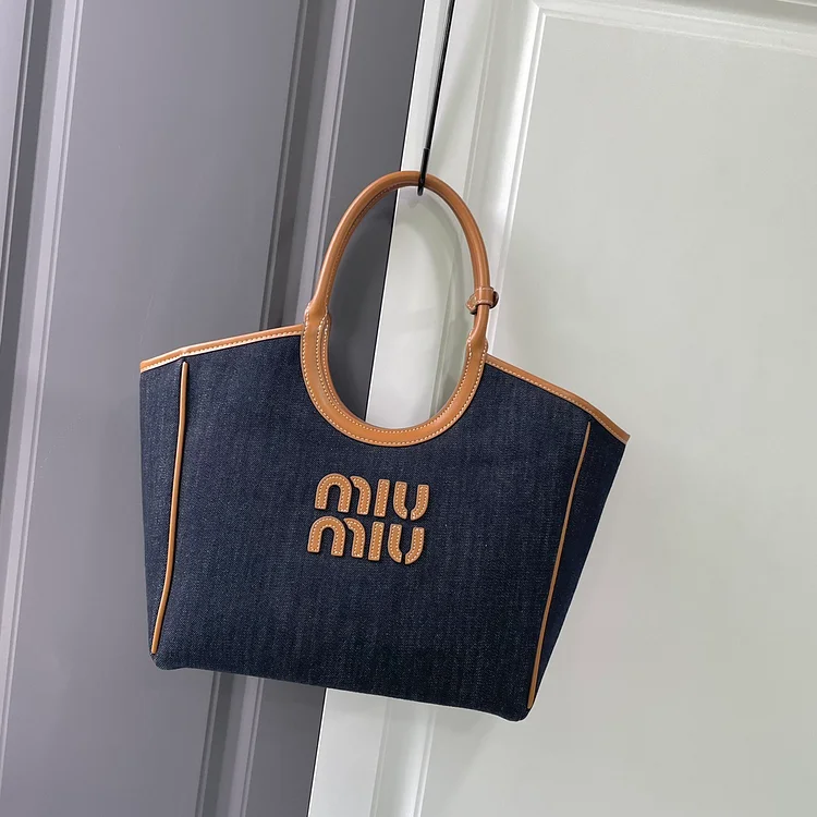 M M 2024 new arrival denim bag - Image 10