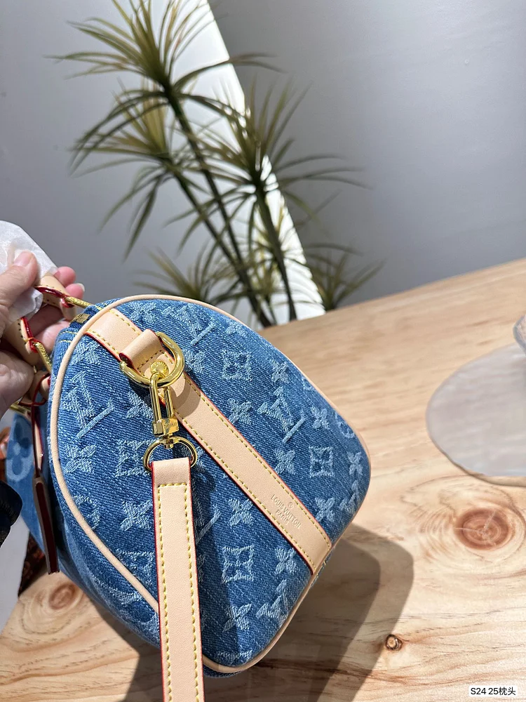 Louis new arrival denim speedy 25 bag - Image 6