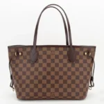 L N51109 Neverfull PM Shoulder Bag Damier Ebene Canvas