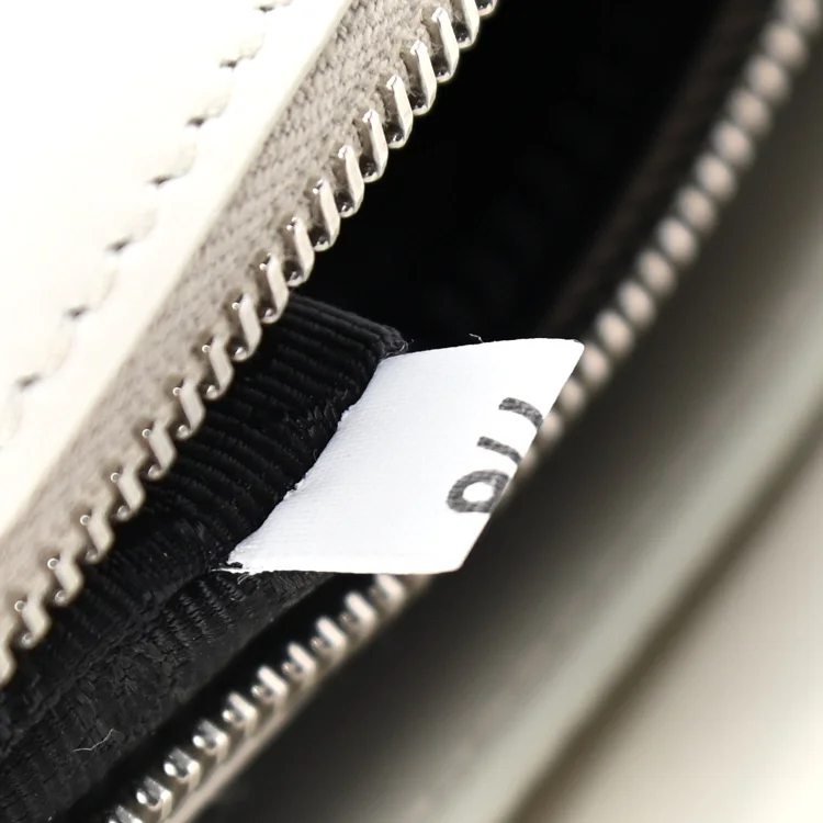 PP Medium Diagramme Bag in White - Image 3