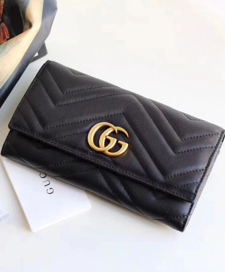 GG GG Marmont continental wallet 443436 - Image 2