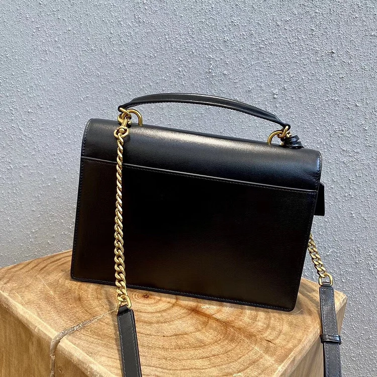 Y MEDIUM SUNSET SATCHEL IN SMOOTH LEATHER - Image 4
