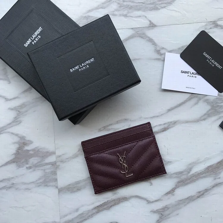 Y wallet apricot red Claret 16 - Image 3