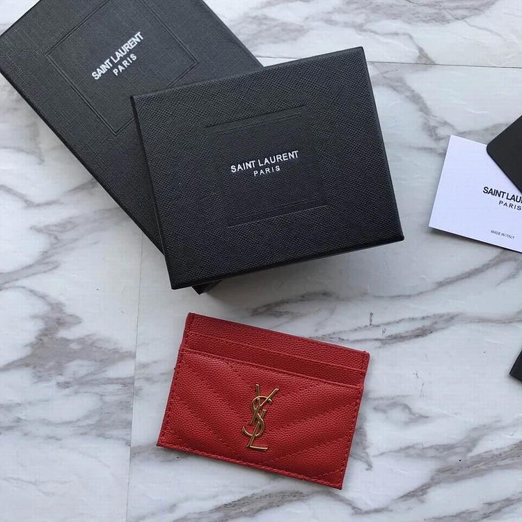 Y wallet apricot red Claret 16 - Image 12