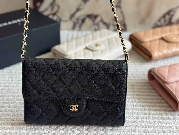 Cc new arrival woc caviar leather bag size: 20cm - Image 6