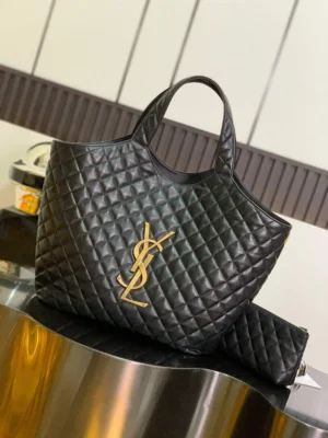 Y Icare Maxi Shopping Bag ?C Black