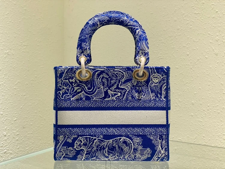 CD Medium Lady D Lite Bag - Image 3