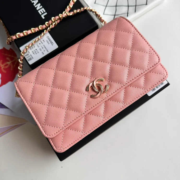 CC new arrival 2024 Woc bag caviar leather size: 19 cm - Image 2