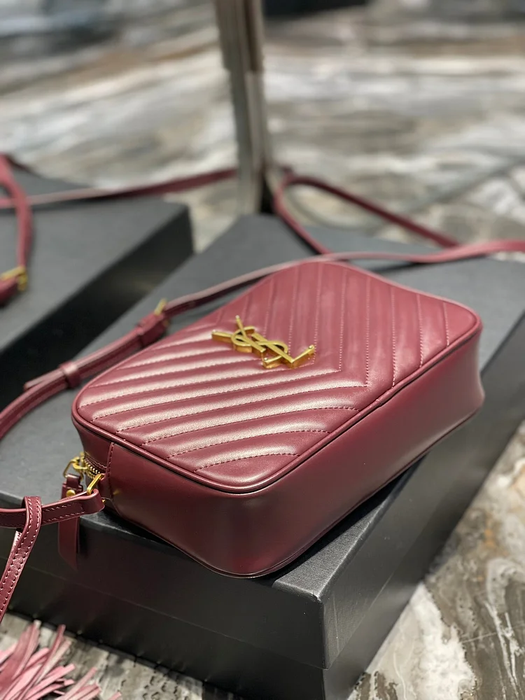 Y Lou Camera Bag In Quilted Leather - Image 28