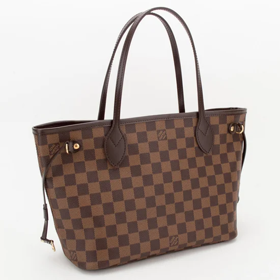 L N51109 Neverfull PM Shoulder Bag Damier Ebene Canvas - Image 6