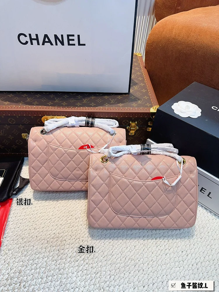CC new arrival cf bag caviar leather size; 26*6*17cm - Image 12