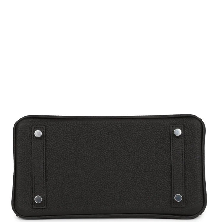 H Birkin 25 Black Togo Palladium Hardware - Image 5