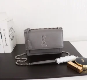 Y Sunset Medium in Smooth Leather ?C Grey