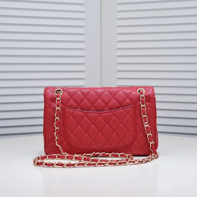 CC CF2.55 caviar leather bag 8 COLORS size: 25.5*16*6.5cm - Image 16