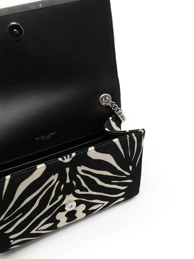 Y Small Crossbody in Zebra Print - Image 5