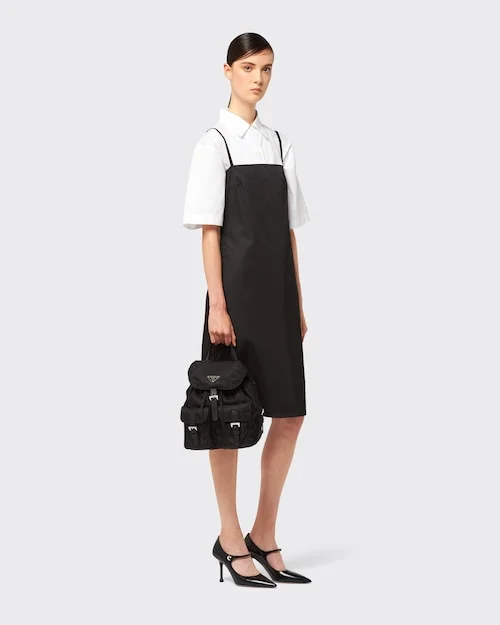 PP Small Re-Nylon backpack ?C Black - Image 5