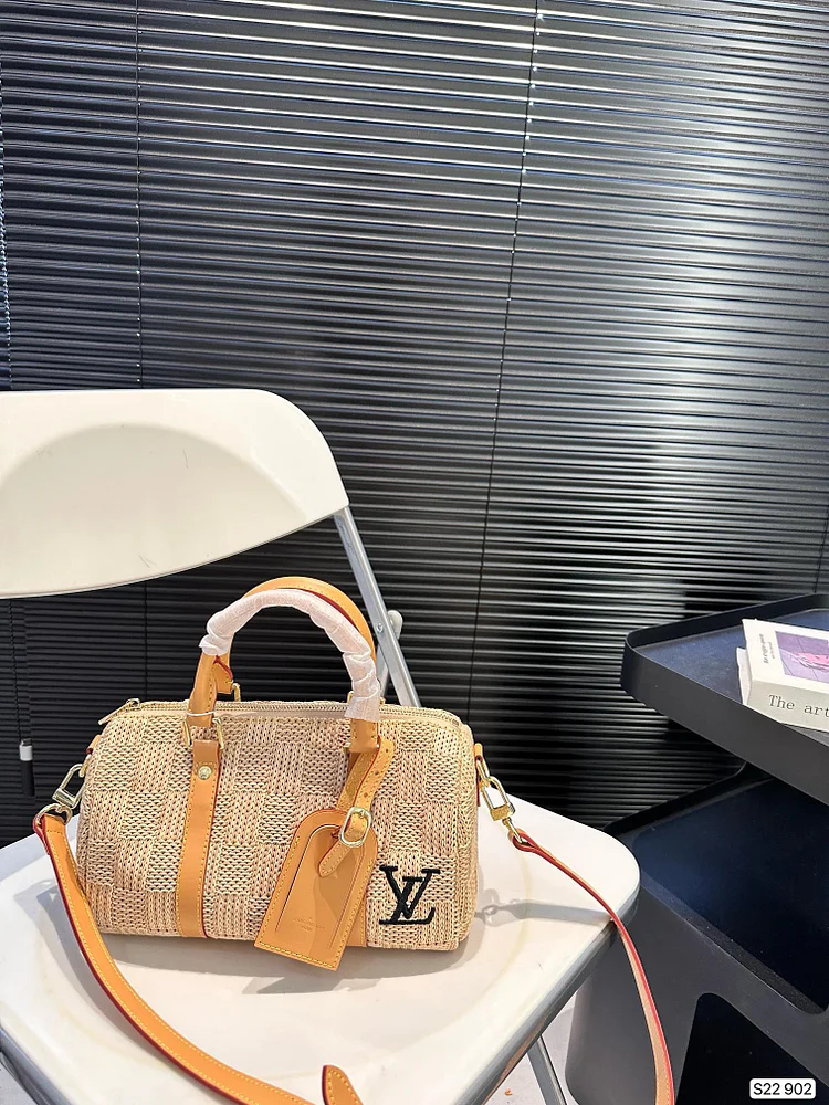 Louis new arrival Keepall 25 Natural Palm - Image 5