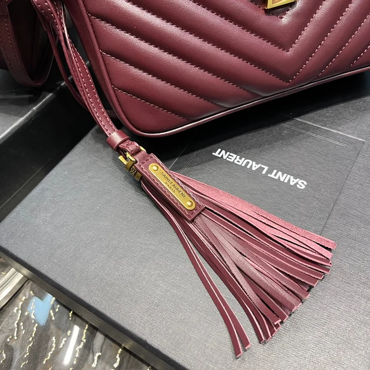 Y Lou Camera Bag In Quilted Leather - Image 30