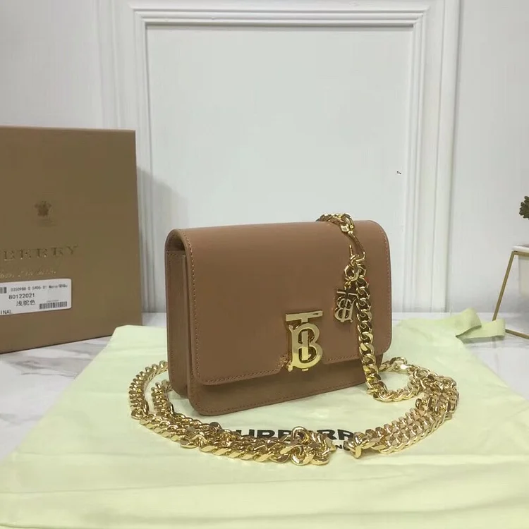 bb Tb Chain Belt Bag Light Brown For Women, Women??s Bags 6.6in/17cm - Image 5
