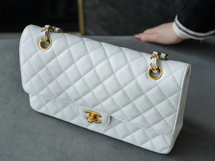 CC CF25 Classic flap bag Caviar leather - Image 4