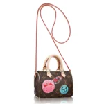 L M62208 Nano Speedy Crossbody Bag Monogram Canvas