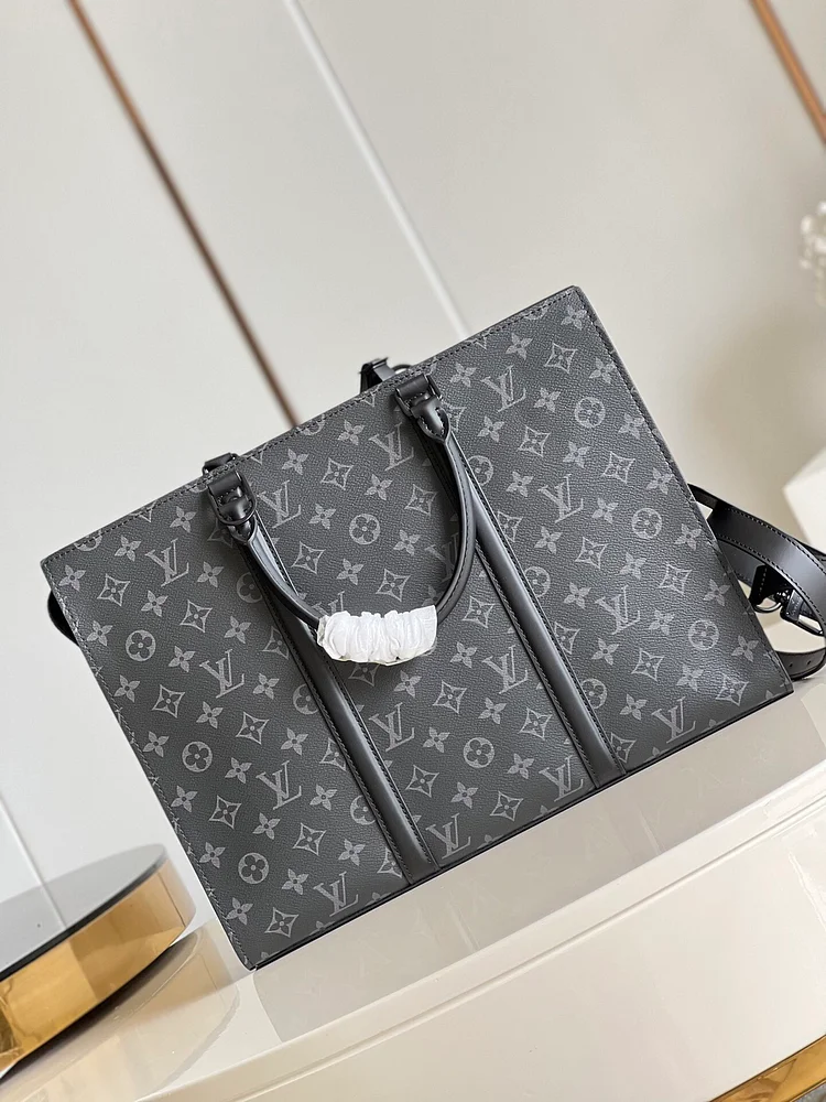 Louis Sac Plat Horizontal Zippé size: 39x30x7CM - Image 9