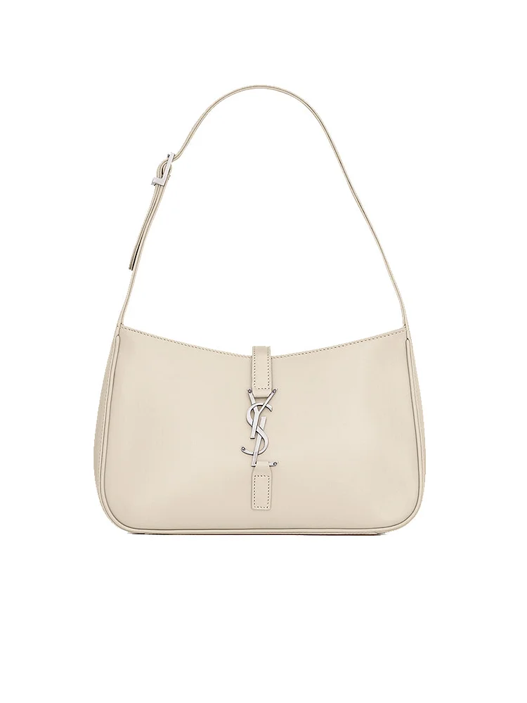 Y Le 5 a 7 Hobo Bag in Shiny Leather