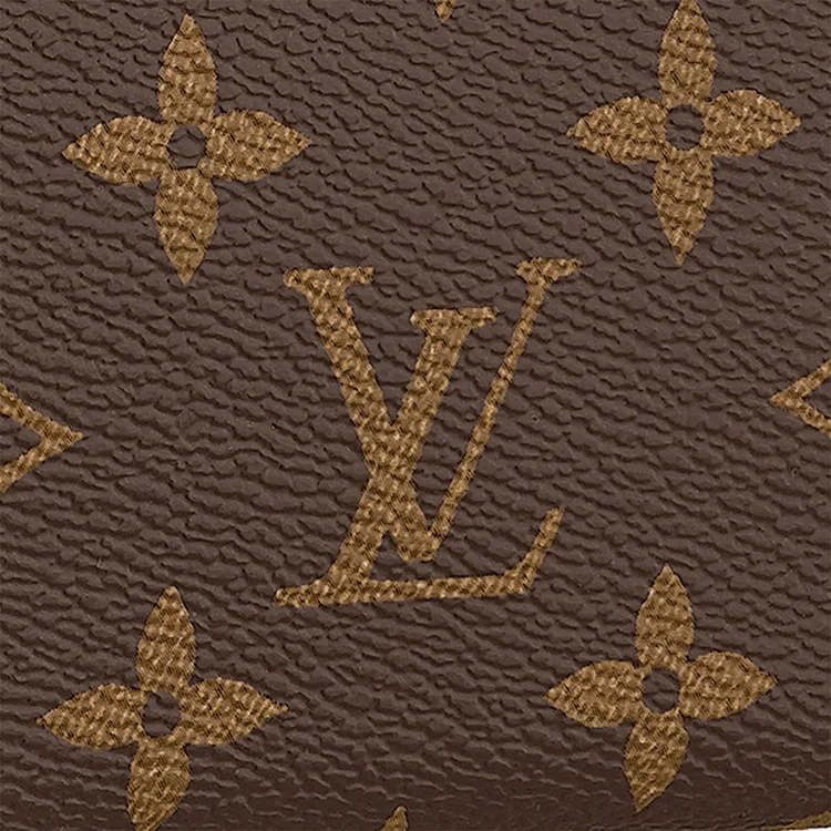 L-bag Monogram Canvas Clemence Wallet M60742 Fuchsia - Image 3