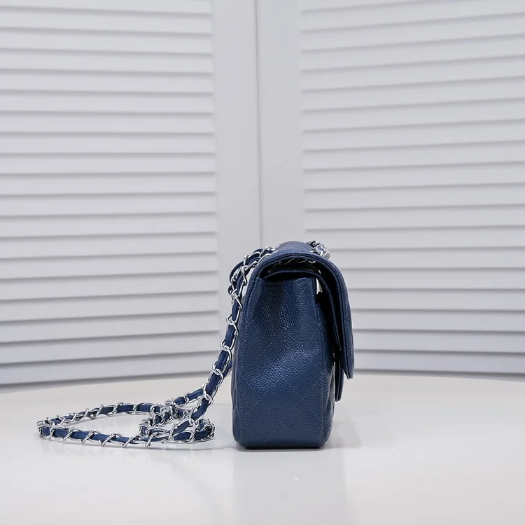 CC CF2.55 caviar leather bag 8 COLORS size: 25.5*16*6.5cm - Image 30
