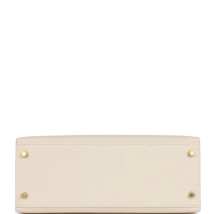 H Craie Epsom Sellier Kelly 28cm Gold Hardware - Image 5