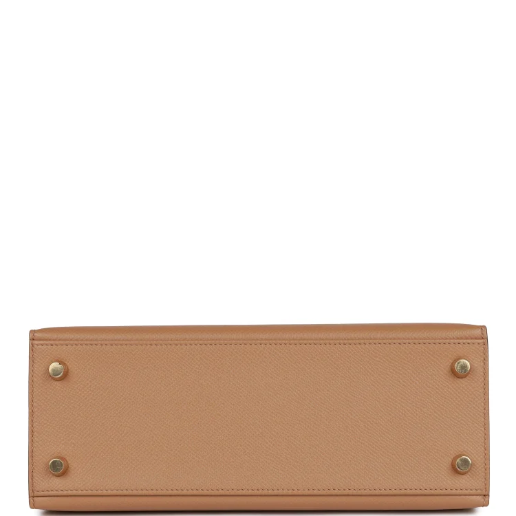H Kelly Sellier 25 Chai Epsom Gold Hardware - Image 5