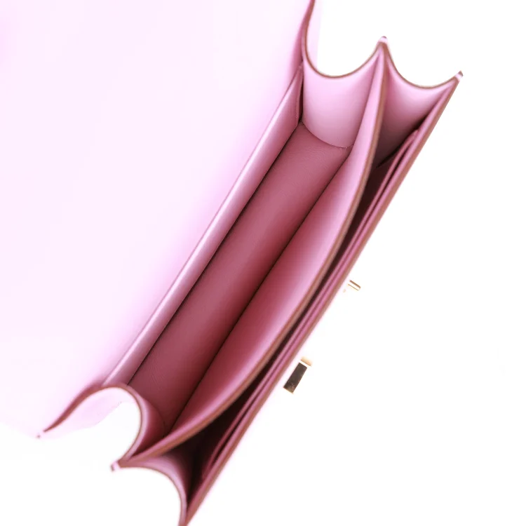 H Constance 18 Mauve Syestre Epsom Rose Gold Hardware - Image 9
