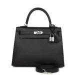 H Kelly Sellier 25 Black Epsom Palladium Hardware