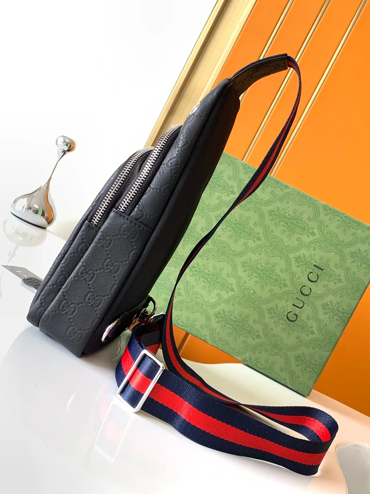 Gg new arrival man bag size : 16.5x30x6 cm - Image 5