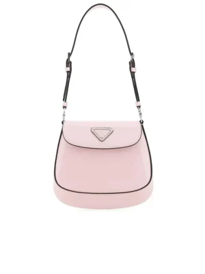PP Cleo Brushed Leather Mini Bag in Alabaster Pink
