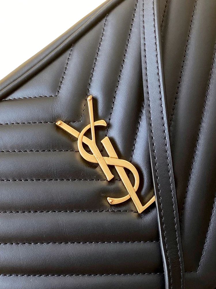 Y Lou Camera Bag In Quilted Leather - Image 10