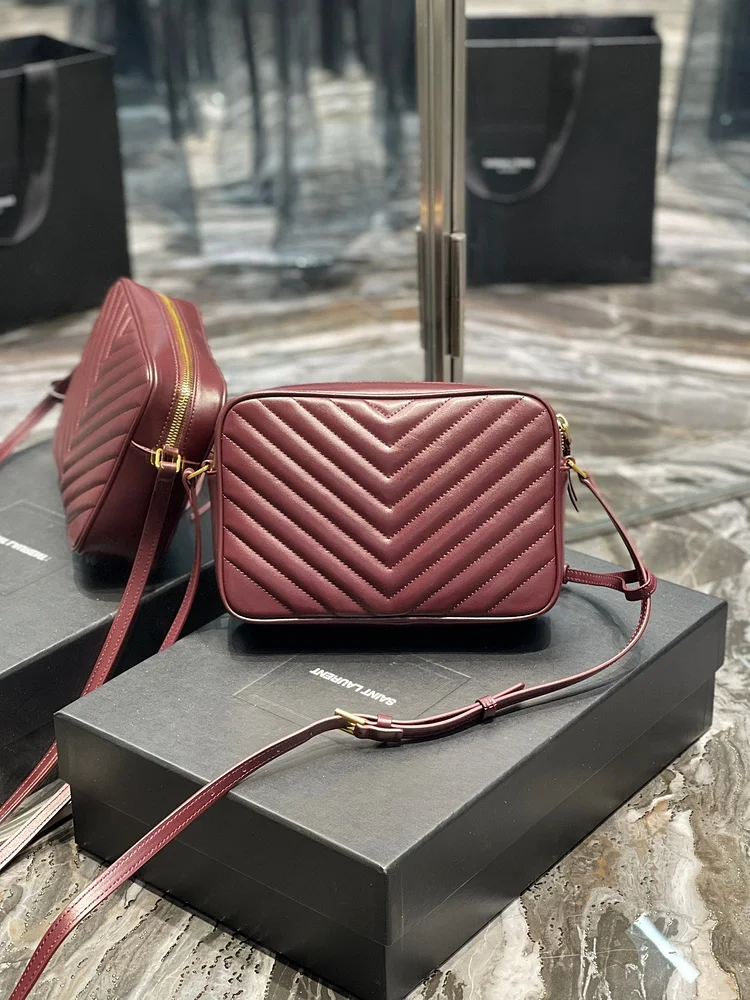 Y Lou Camera Bag In Quilted Leather - Image 29