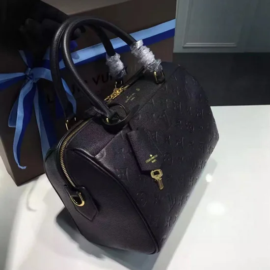 L M42401 Speedy Bandouliere 25 Tote Bag Monogram Empreinte Leather - Image 4