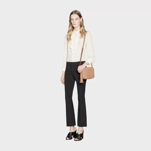 GC427 Rose Beige Leather Soho Small Disco Bag / HIGHEST QUALITY VERSION - Image 6