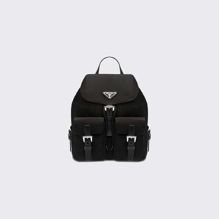PP Small Re-Nylon backpack ?C Black