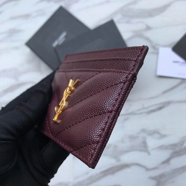 Y wallet apricot red Claret 16 - Image 17