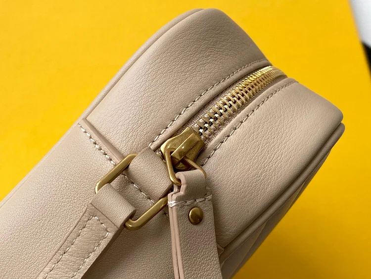 Y Lou Camera Bag In Quilted Leather - Image 18