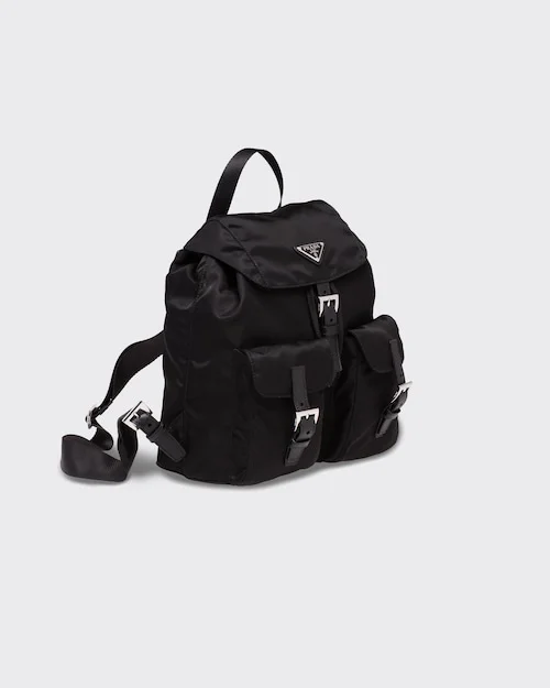 PP Small Re-Nylon backpack ?C Black - Image 3